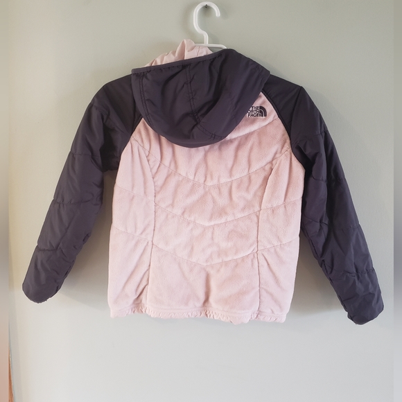 Girl's North Face Reversible Jacket 10/12 - Picture 4 of 13
